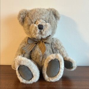 Reserved for Jules, Duncan Plush Teddy Bear with Bow vintage Russ Berrie